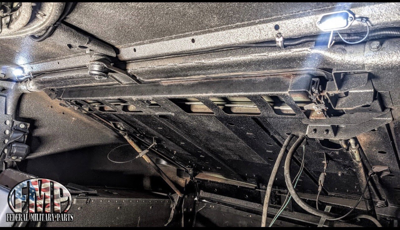 Humvee Interior Cab Light Kit Military 8 LED Lights Prewired M998