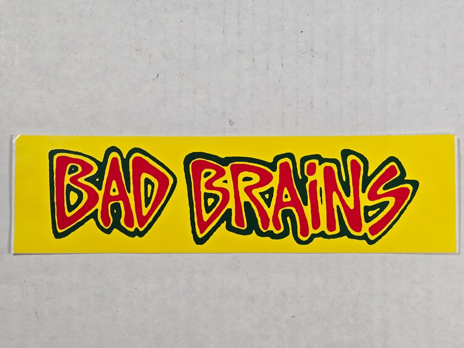 Vintage BAD BRAINS Sticker - Punk Band Washington DC Vintage BAD BRAINS Sticker - Punk Band Washington DC