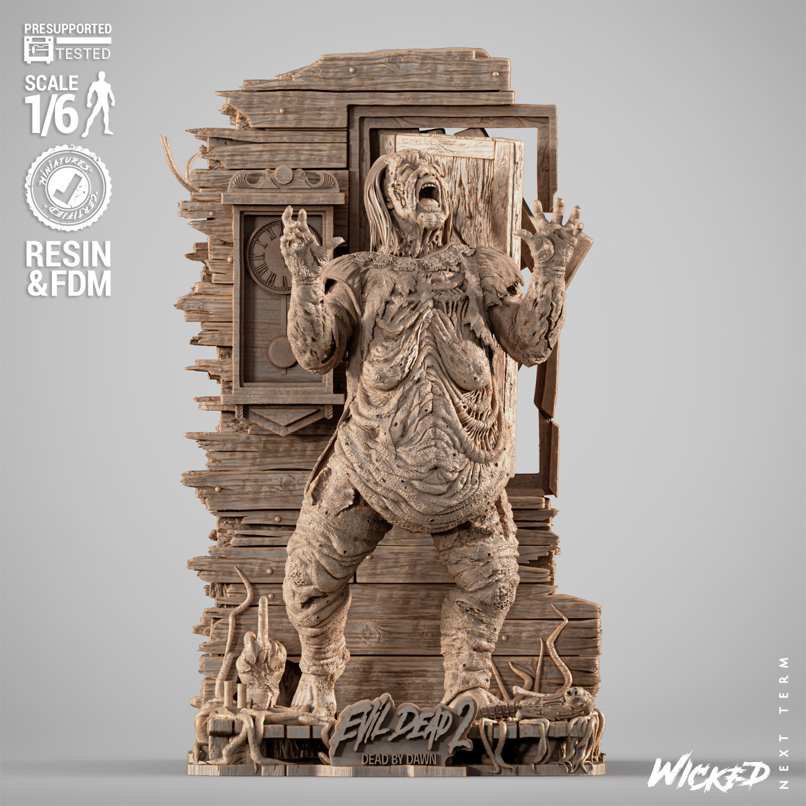 Henrietta - Evil Dead Sculpture Statue Model Kit Unpainted/Unassembled Henrietta - Evil Dead Sculpture Statue Model Kit Unpainted/Unassembled