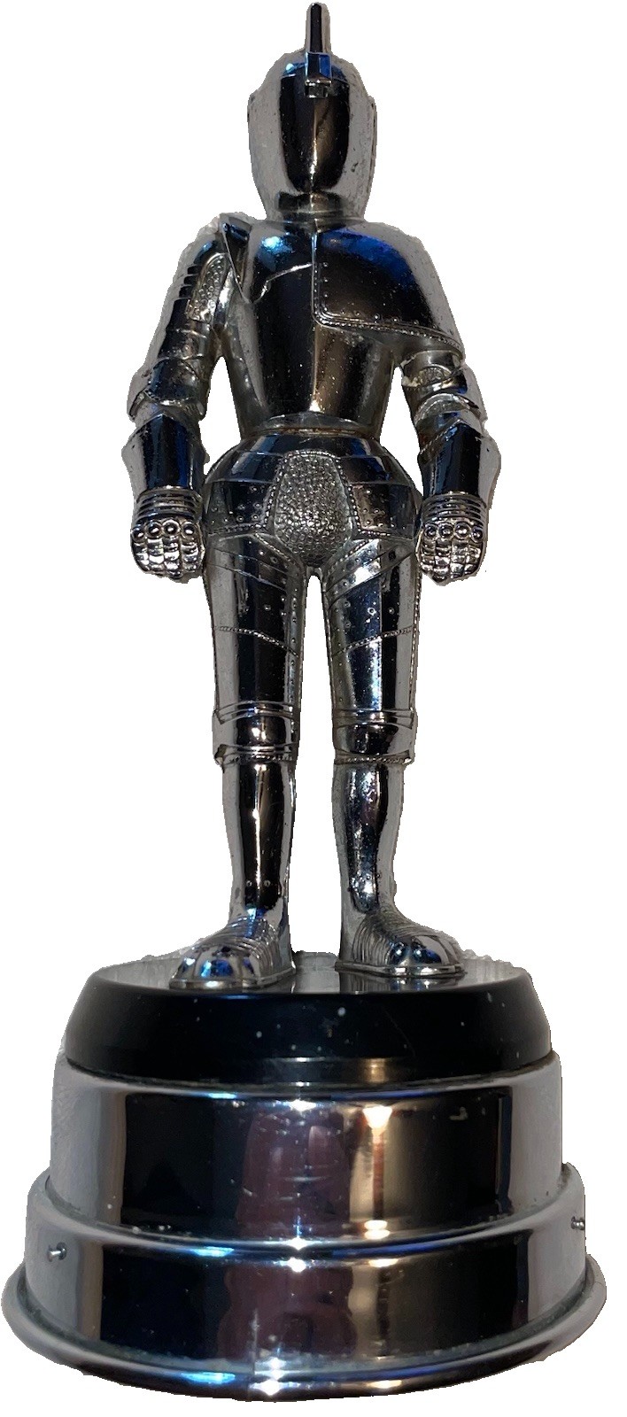 Vintage 1960s Knight in Shining Armor Musical Box Cigarette Table Lighter