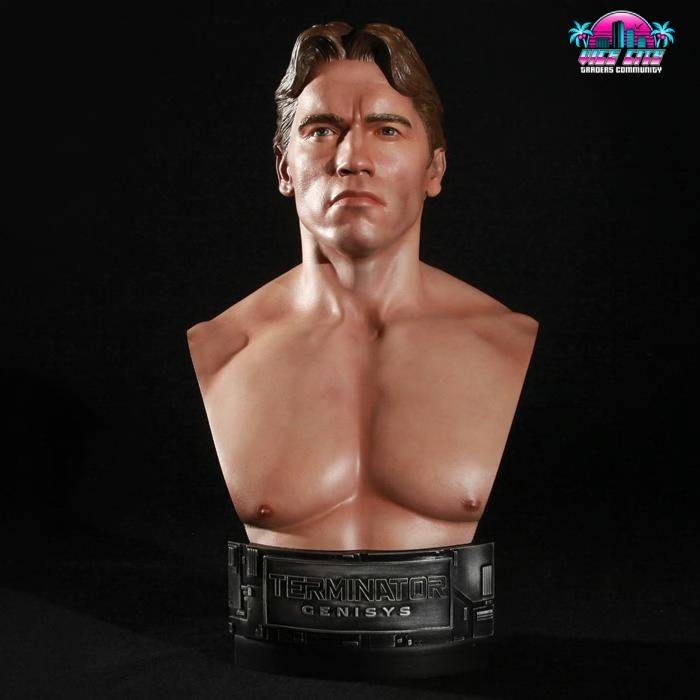 1984 Terminator Genisys T800 1/2 scale Bust Chronicle Collectibles RARE Limited 1984 Terminator Genisys T800 1/2 scale Bust Chronicle Collectibles RARE Limited