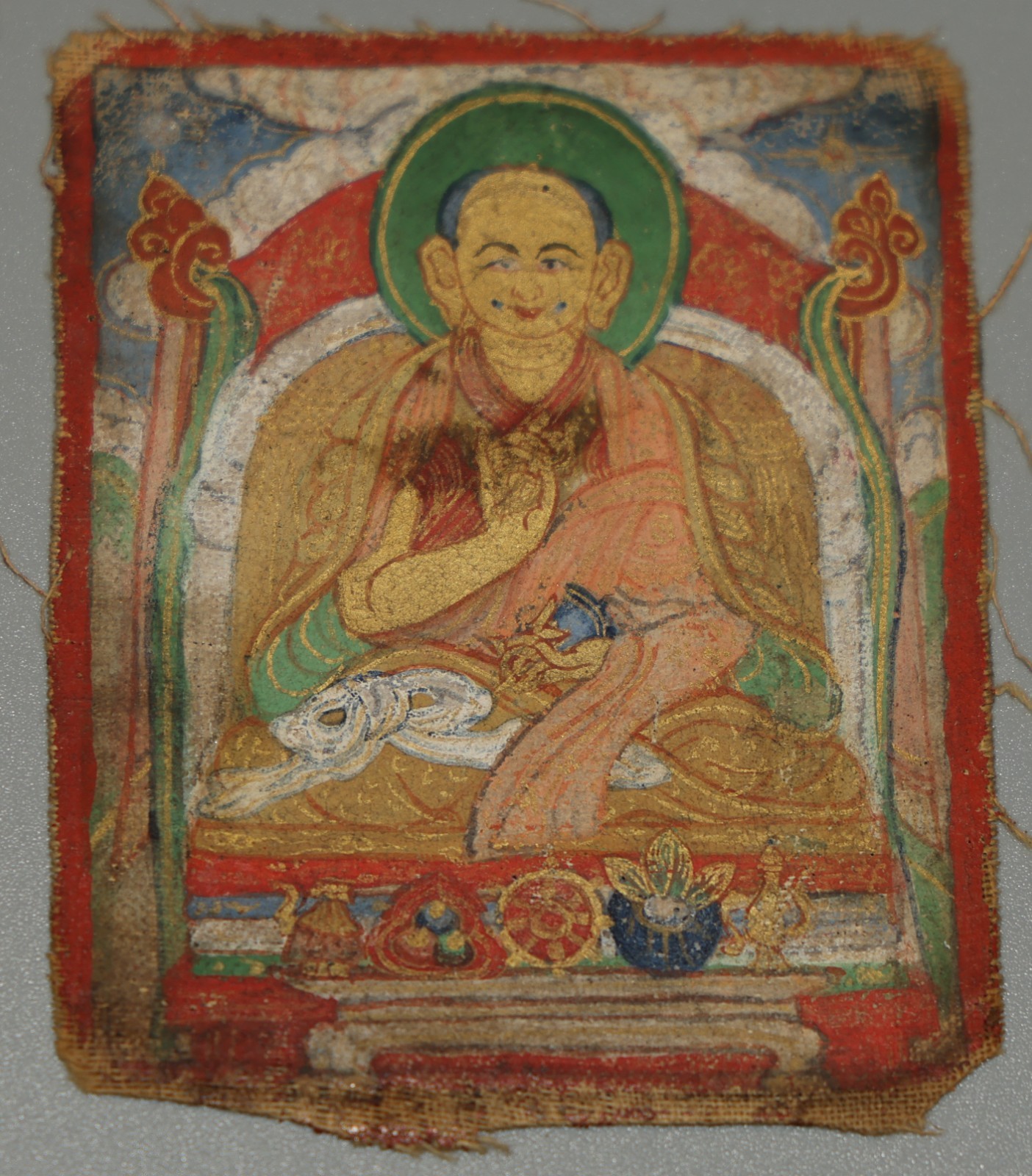 Real Rare Mongolia 19th Century Old Antique Buddhist Tsaklis Thangka Zanabazar Real Rare Mongolia 19th Century Old Antique Buddhist Tsaklis Thangka Zanabazar