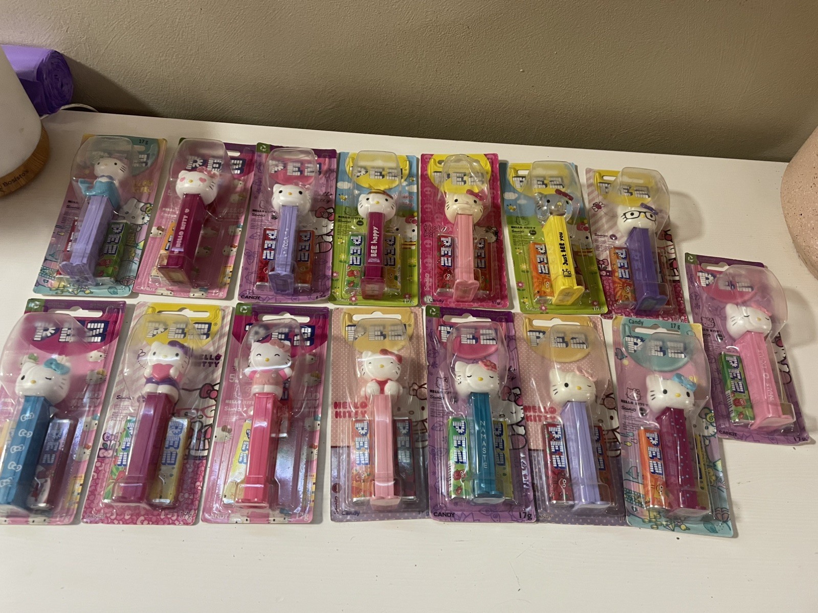 Set of 15 hello kitty Pez all new in packaging Set of 15 hello kitty Pez all new in packaging