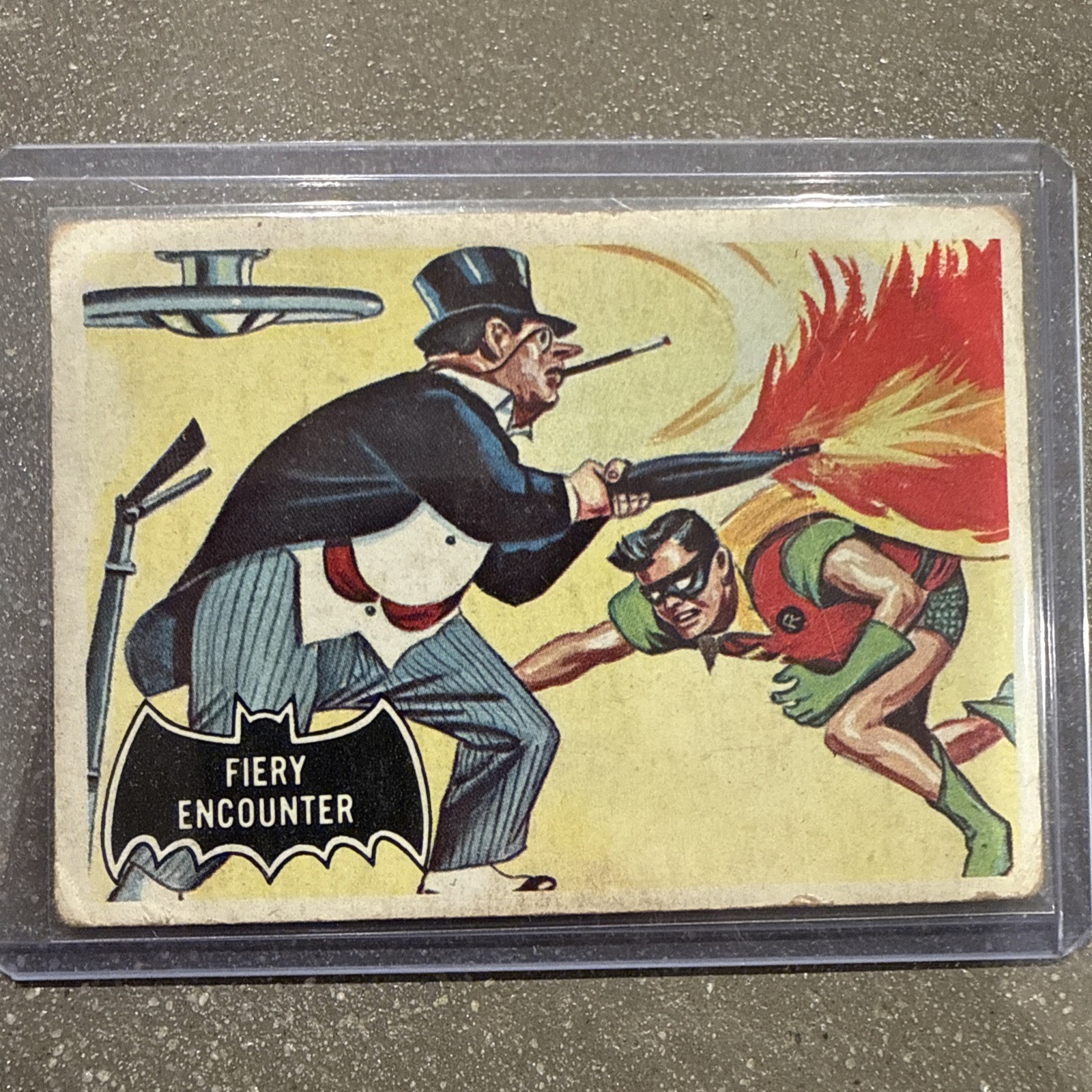 Vintage 1966 Topps Batman Black Bat Non Sport Comic Trading Cards Ships FREE