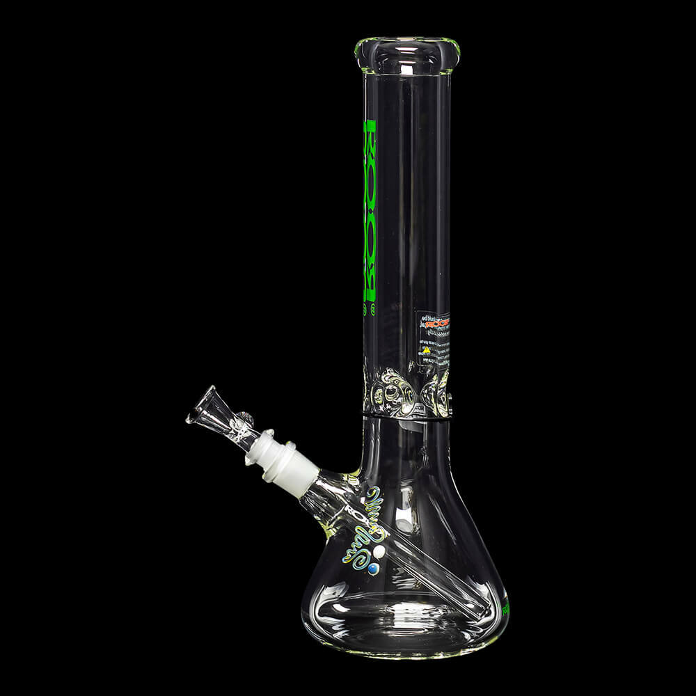 ROOR Classic 14" Beaker Water Pipe 50x7mm - Green ROOR Classic 14" Beaker Water Pipe 50x7mm - Green