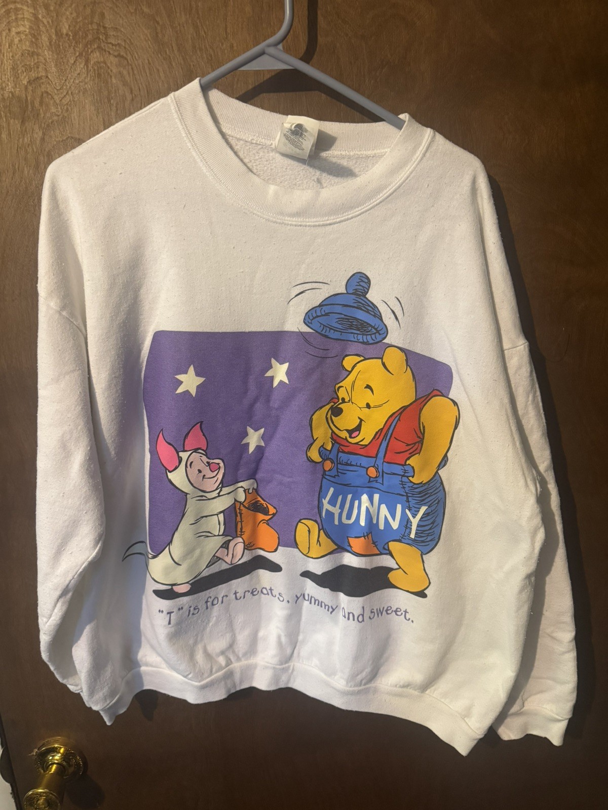 Vintage Halloween Winnie The Pooh & Piglet Disney Crewneck Sweatshirt XL Hunny Vintage Halloween Winnie The Pooh & Piglet Disney Crewneck Sweatshirt XL Hunny