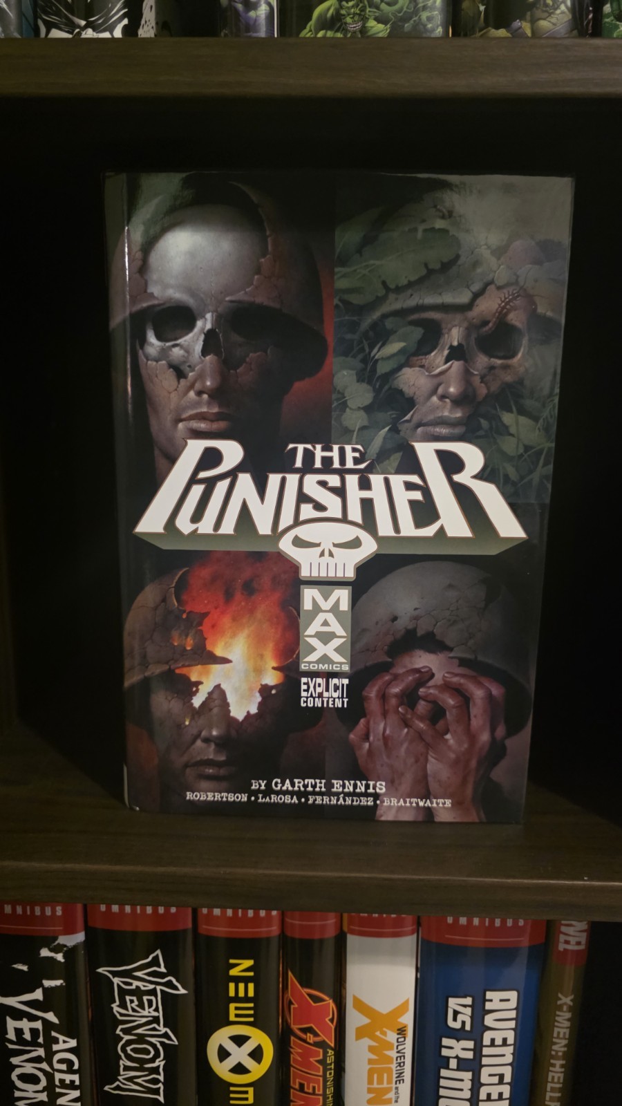 The Punisher MAX Omnibus Volume 1 – Direct Market "Born" Variant Omnibus The Punisher MAX Omnibus Volume 1 – Direct Market "Born" Variant Omnibus