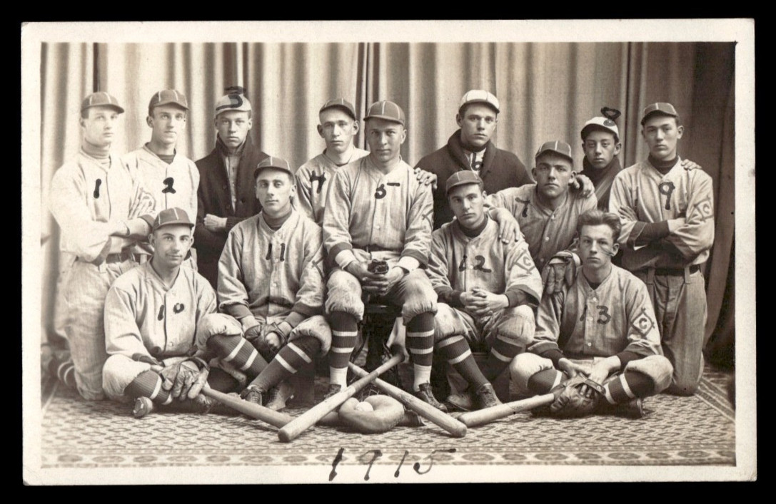 c1910s RPPC Baseball Team Photo Postcard Randolph NY Identified Players Youth c1910s RPPC Baseball Team Photo Postcard Randolph NY Identified Players Youth