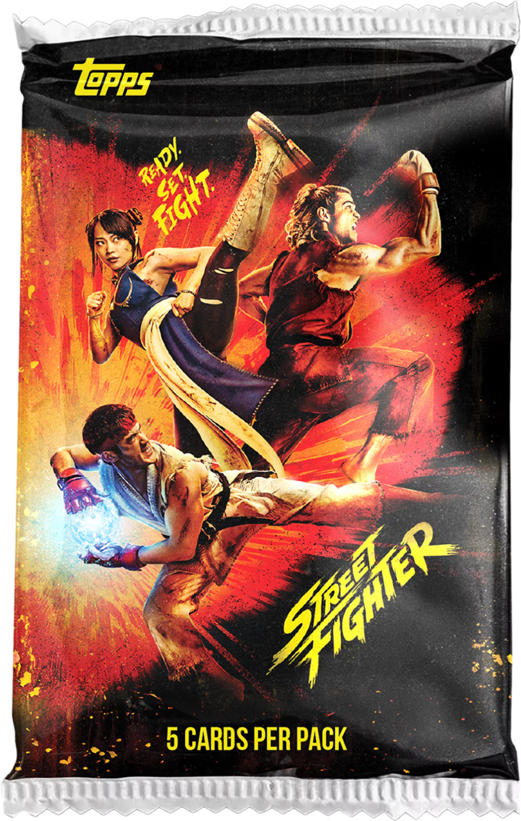 2026 Topps X Street Fighter (5 Cards) - Single Pack Brand New Sealed Presale QTY 2026 Topps X Street Fighter (5 Cards) - Single Pack Brand New Sealed Presale QTY
