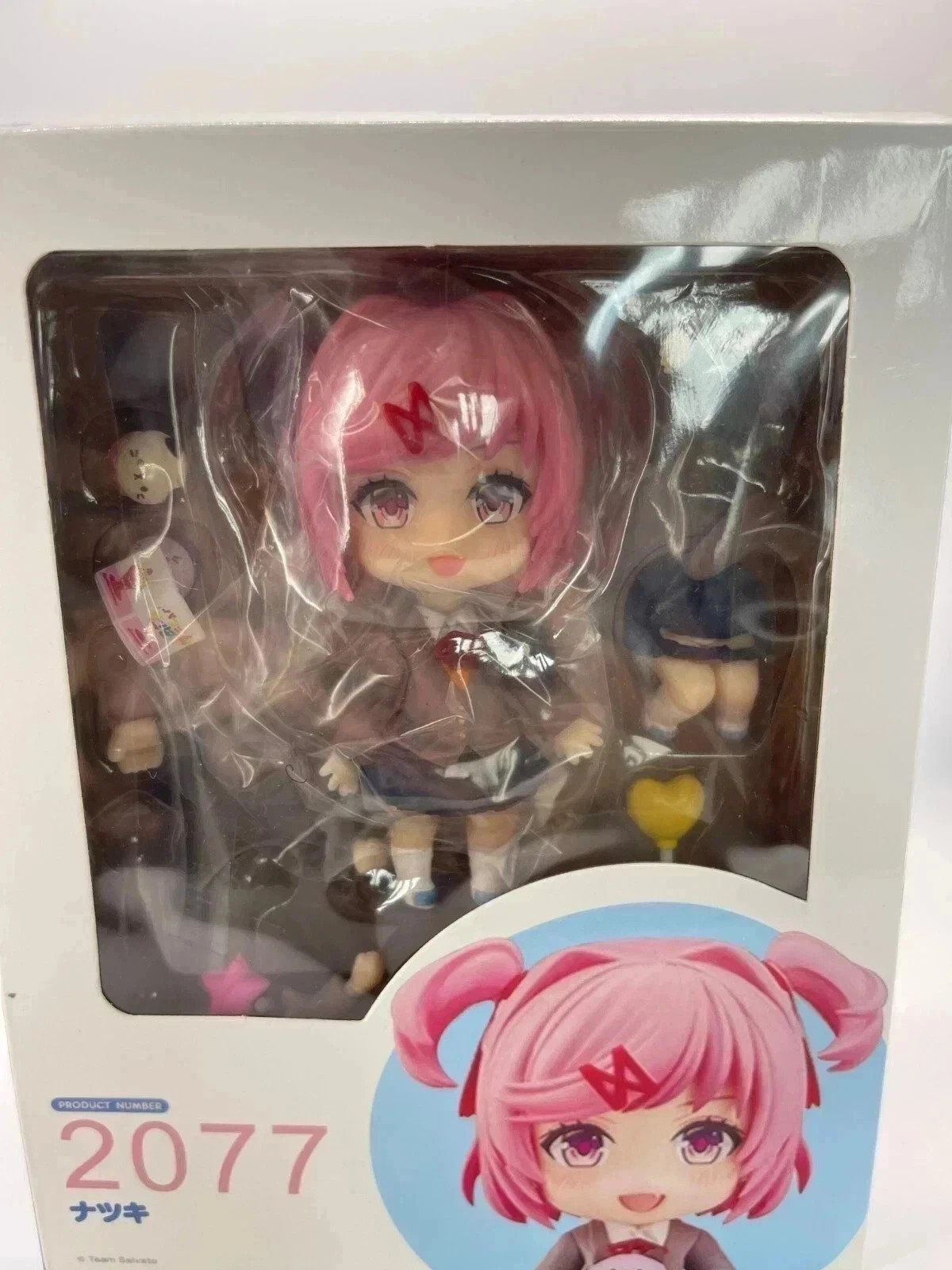 Natsuki Nendoroid 2077 Doki Doki Literature Club DDLC Figure Natsuki Nendoroid 2077 Doki Doki Literature Club DDLC Figure