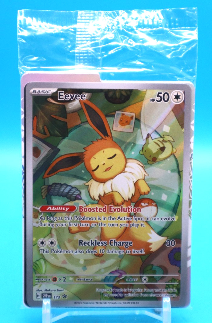 Pokémon Eevee Prismatic Evolutions Promo SVP 173 Sealed Pokémon Eevee Prismatic Evolutions Promo SVP 173 Sealed