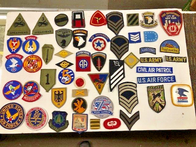 Mixed Lot 53- vintage & modern Standard Basic Military Patches & Others LOOK Mixed Lot 53- vintage & modern Standard Basic Military Patches & Others LOOK