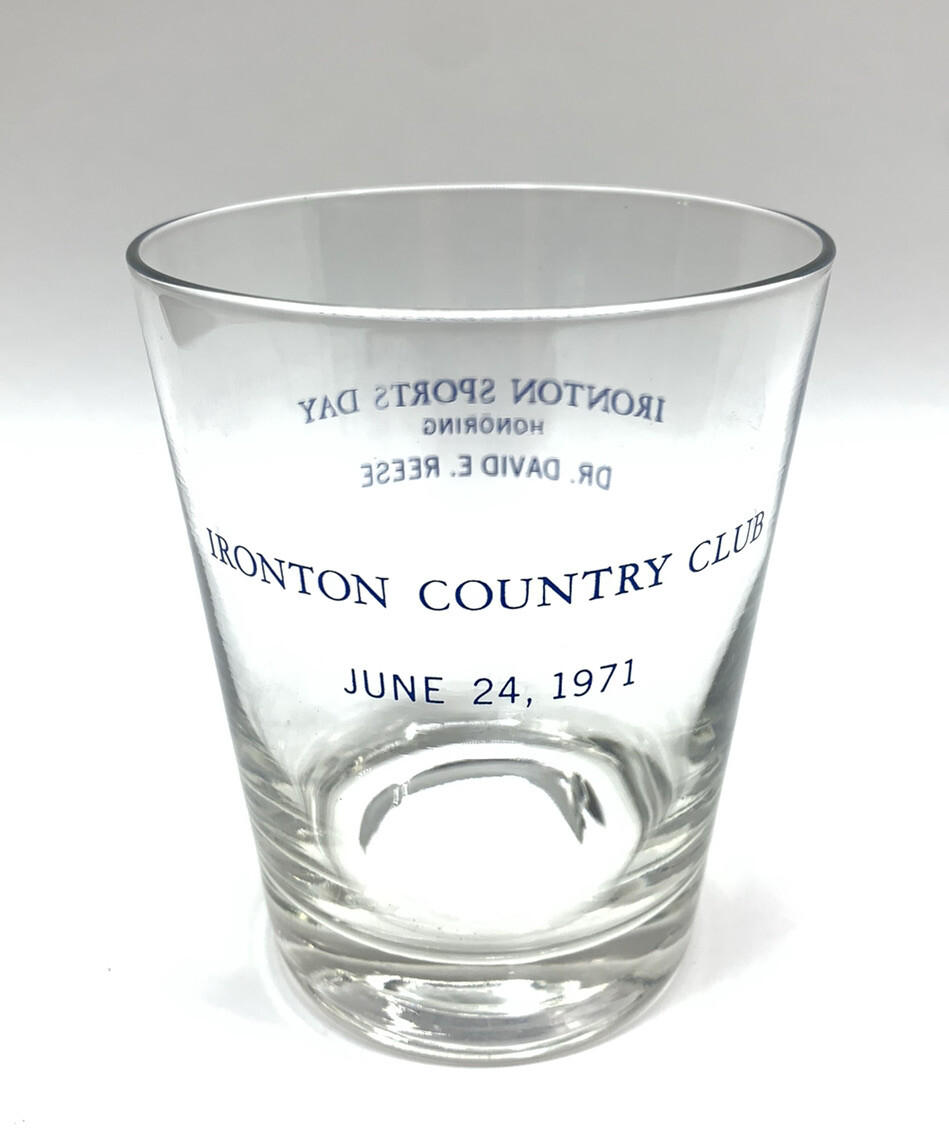 Ironton Ohio Country Club 1971 Sports Day Drinking Glass OH Vtg Ironton Ohio Country Club 1971 Sports Day Drinking Glass OH Vtg