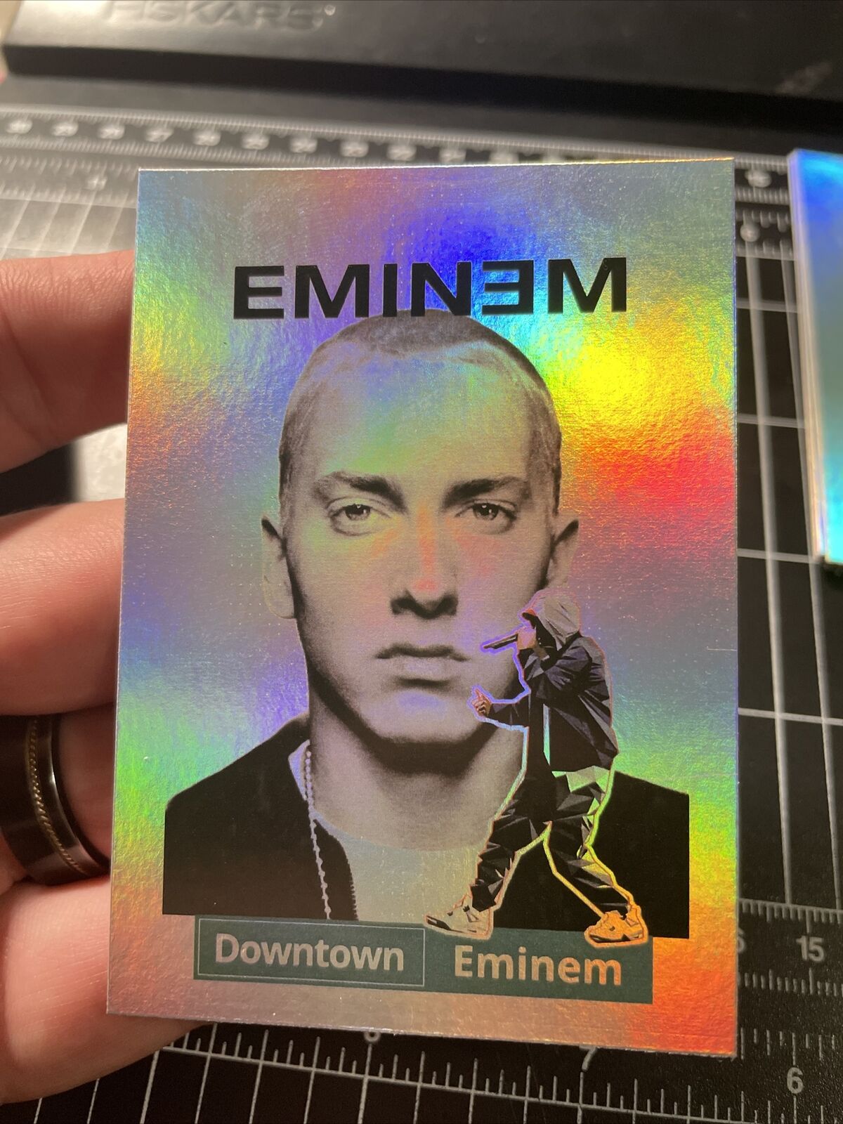 Eminem Custom REFRACTOR Card