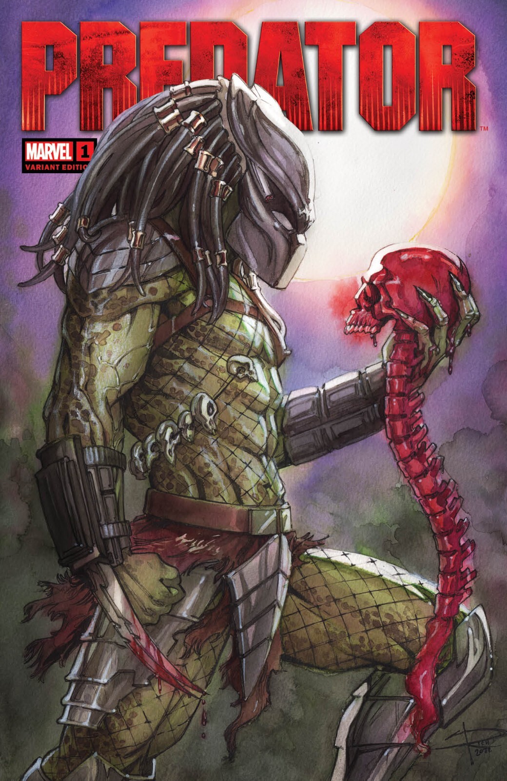 Predator #1 (2022) - Limited Run Only 3,000 Artist Sabine Rich - Based off Prey Predator #1 (2022) - Limited Run Only 3,000 Artist Sabine Rich - Based off Prey