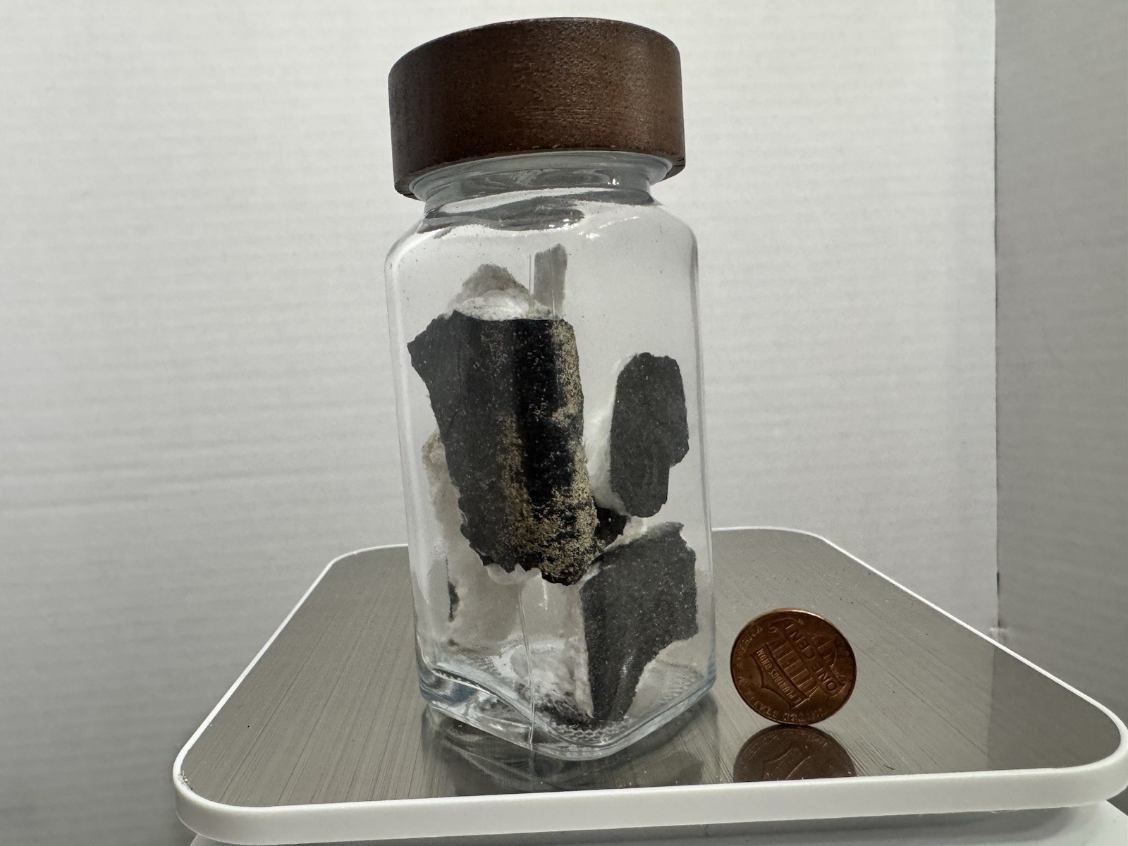 Space X Starship SN24 Heat Shield Thermal Tile Fragments 1 Custom Display Glass Space X Starship SN24 Heat Shield Thermal Tile Fragments 1 Custom Display Glass
