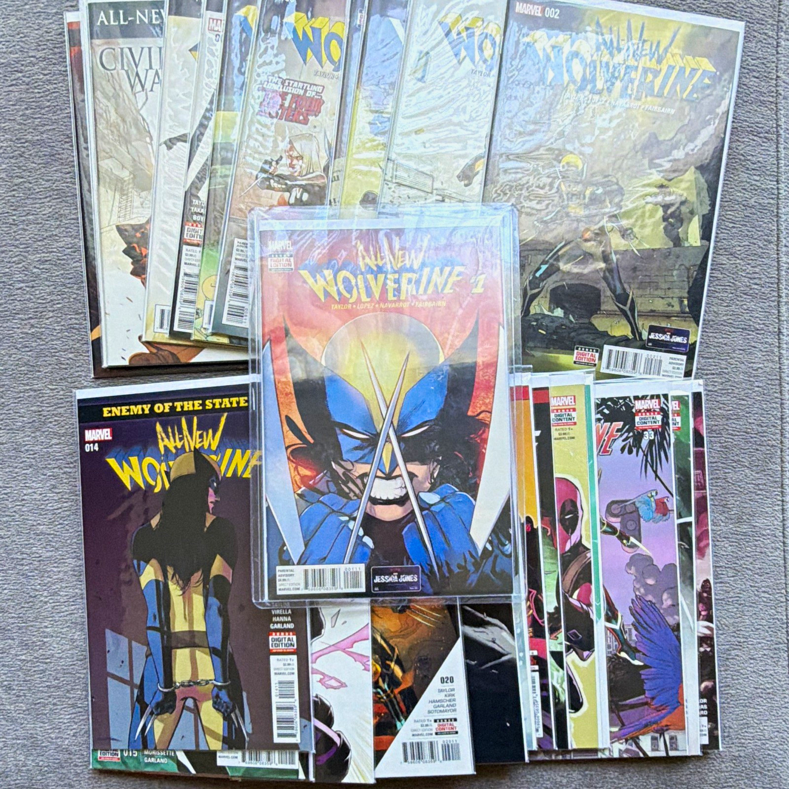 All-New Wolverine #1-35 + Annual #1 Complete Run Marvel 2015 X-23 Laura All-New Wolverine #1-35 + Annual #1 Complete Run Marvel 2015 X-23 Laura