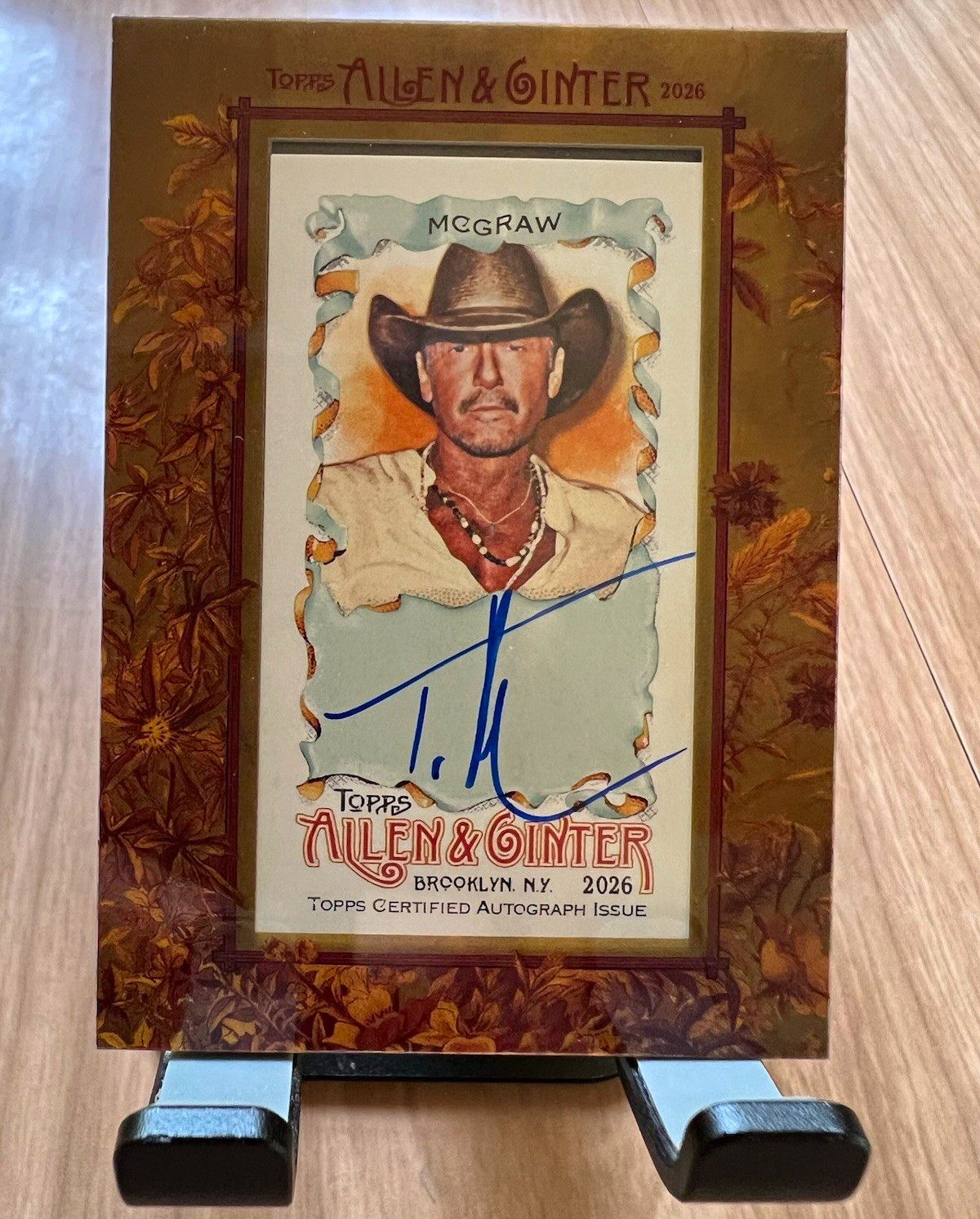 🔥 2026 Topps Allen & Ginter Tim McGraw Framed Mini On-Card Auto – Pack Fresh 🔥 2026 Topps Allen & Ginter Tim McGraw Framed Mini On-Card Auto – Pack Fresh