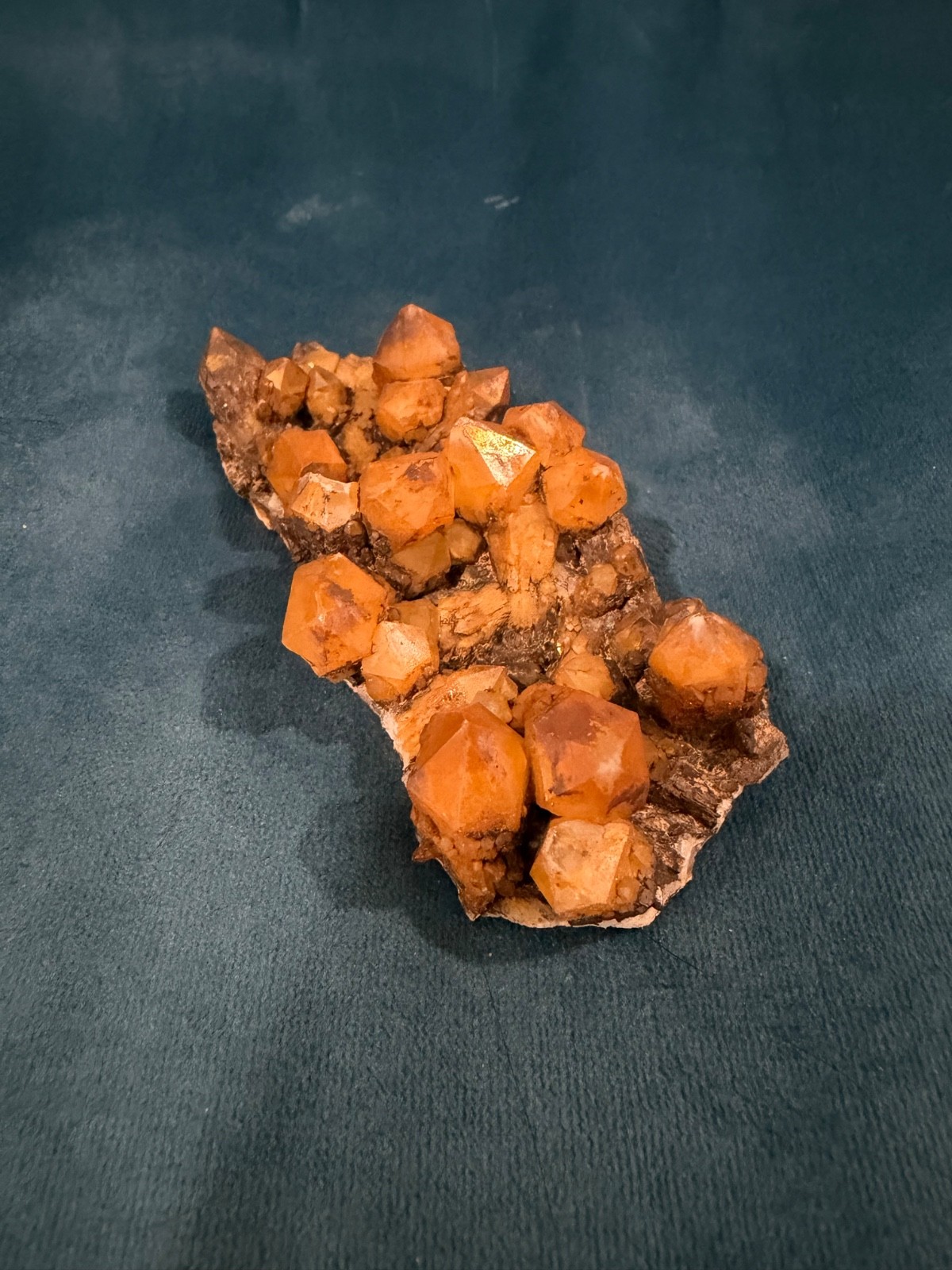 Natural Yellow/Orange Quartz plate -111 gms Natural Yellow/Orange Quartz plate -111 gms