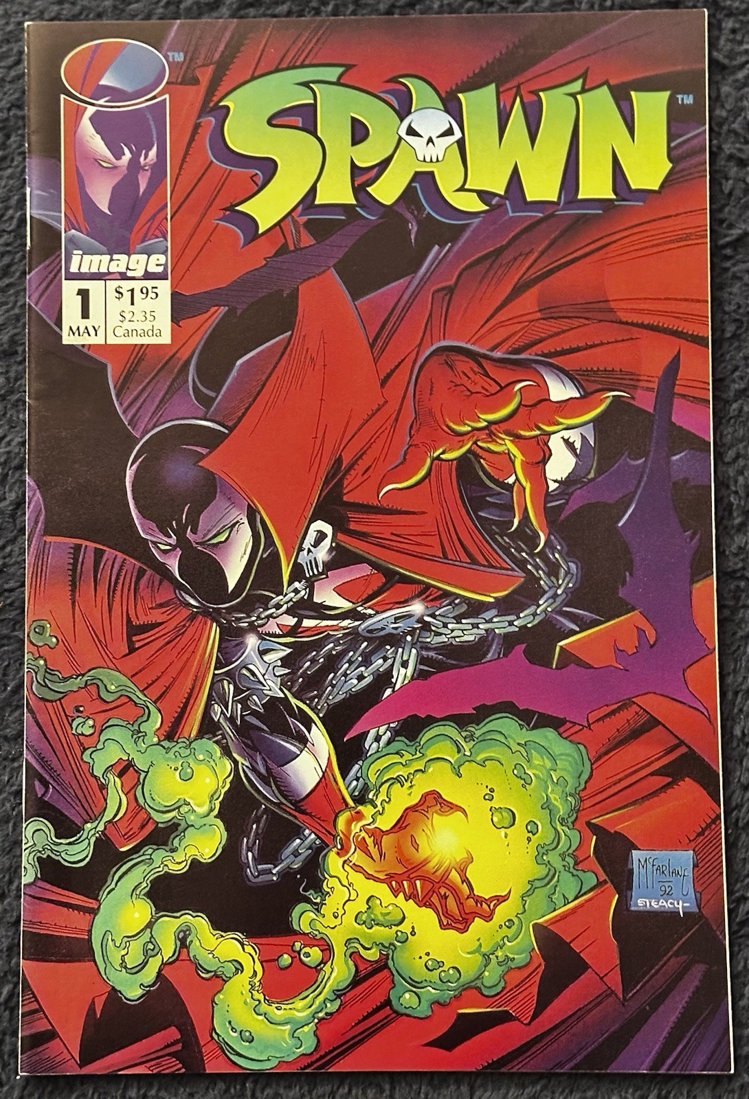 Spawn Image Comics #1 NM Todd McFarlane Wanda Kolomyjec May 1992 Comic Book