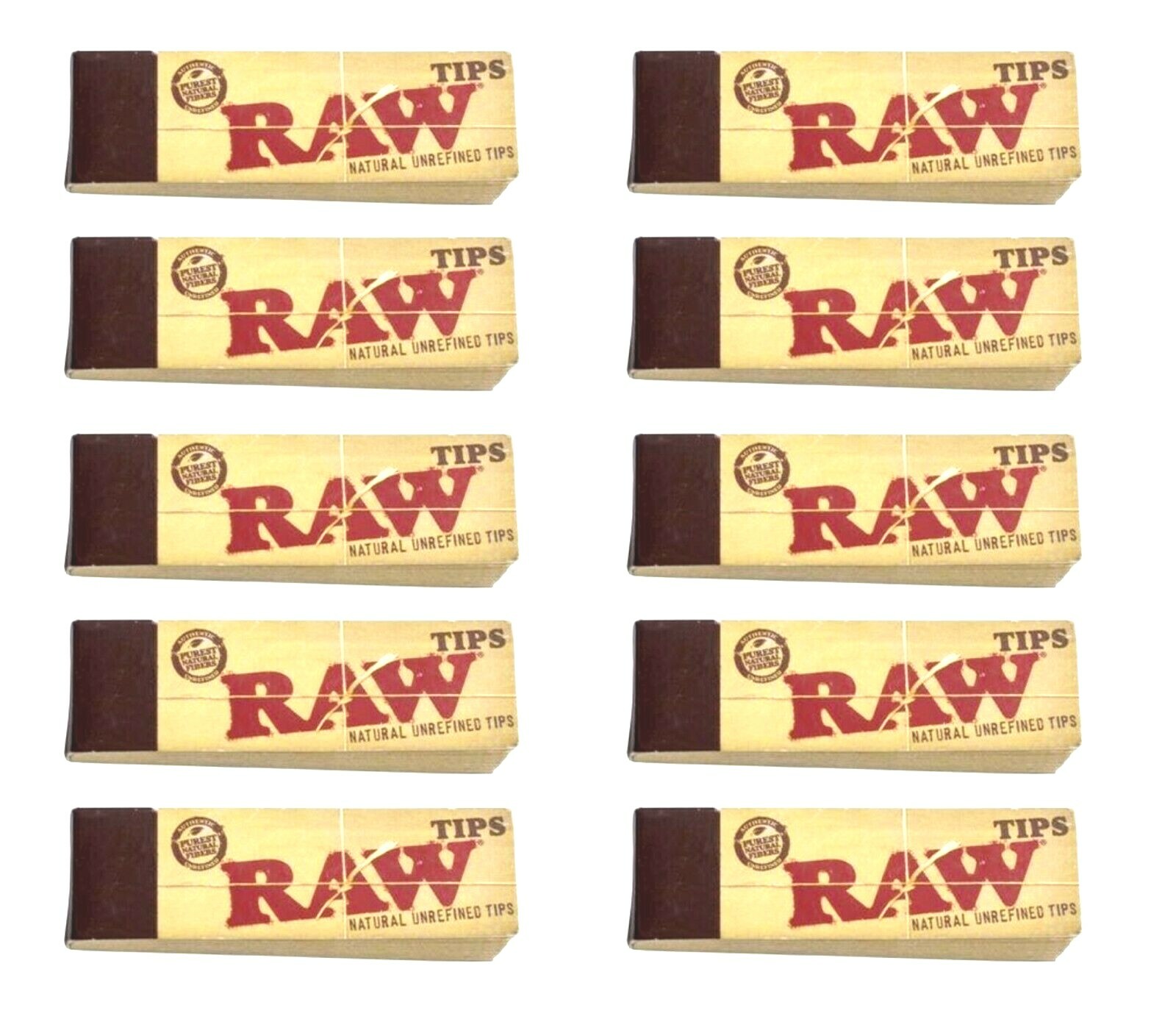 10X RAW Rolling Tips Unrefined Authentic Filter Tips 500 Tips FAST USA SHIPPING 10X RAW Rolling Tips Unrefined Authentic Filter Tips 500 Tips FAST USA SHIPPING