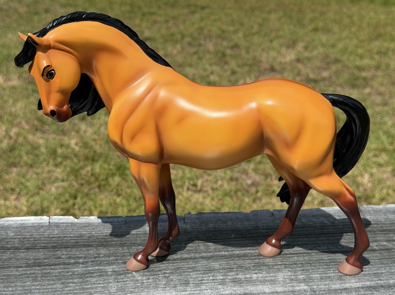 Breyer #577 Buckskin Mustang 2002 Original Spirit Stallion of Cimarron