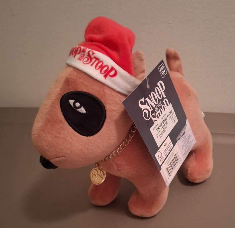 NEW with Tags - "SNOOP On The STOOP" Snoop Dog Plush NEW with Tags - "SNOOP On The STOOP" Snoop Dog Plush