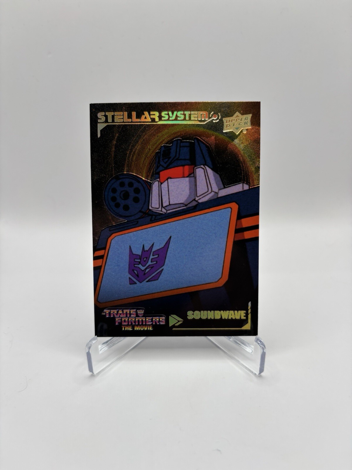 Upper Deck transformers Stellar System Soundwave Black Hole SS-2 3/25 🔥 Upper Deck transformers Stellar System Soundwave Black Hole SS-2 3/25 🔥