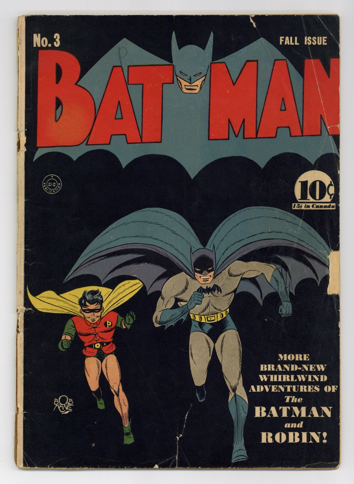 Batman #3 PR 0.5 1940 Batman #3 PR 0.5 1940