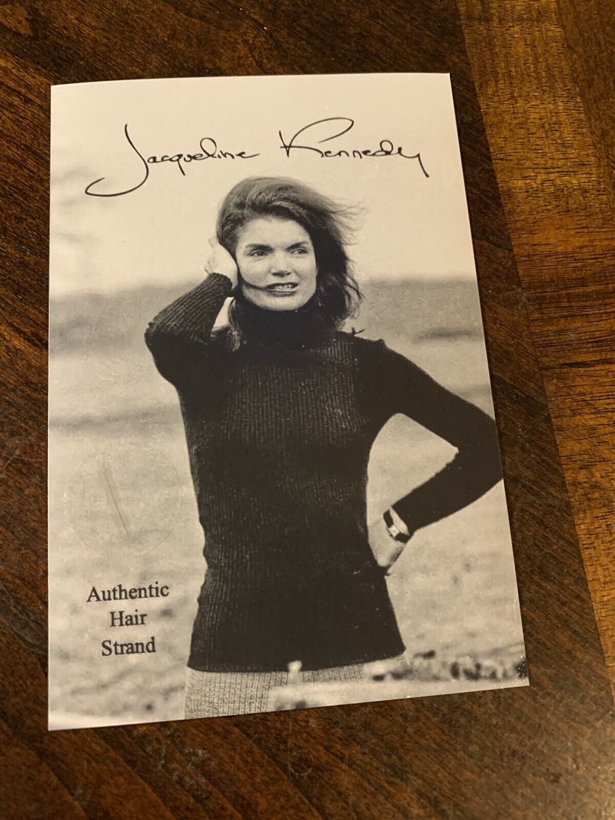 Jacqueline Kennedy Jackie Hair Strand lock speck Relic JFK President COA museum