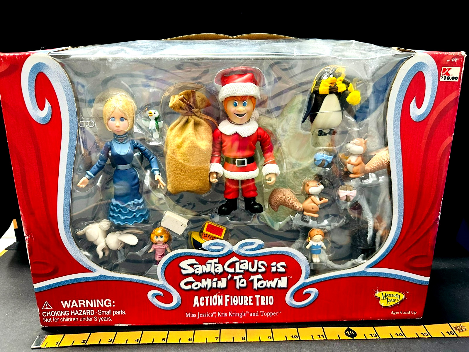 2004 Memory Lane Santa Claus Is Comin’ to Town Christmas Action Figures NIB PICK 2004 Memory Lane Santa Claus Is Comin’ to Town Christmas Action Figures NIB PICK