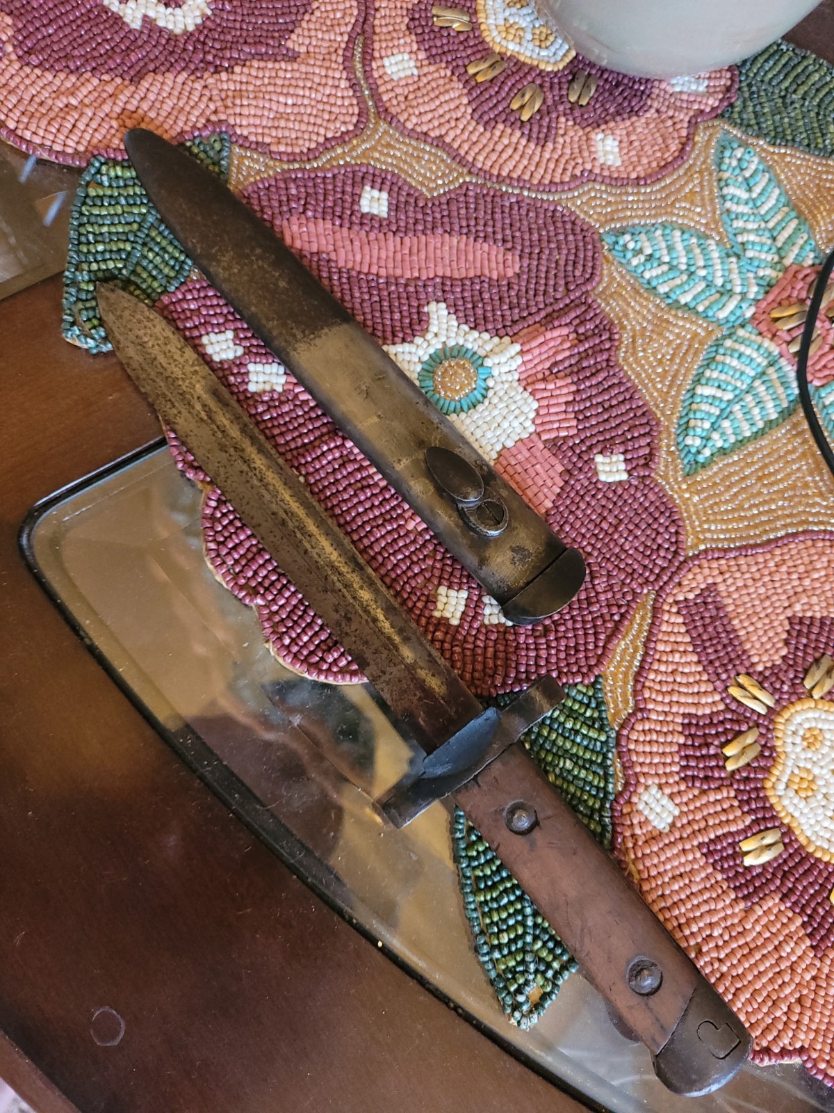 Vintage WWII Italian Italy M38 Carcano bayonet with steel scabbard L. Franchi Vintage WWII Italian Italy M38 Carcano bayonet with steel scabbard L. Franchi