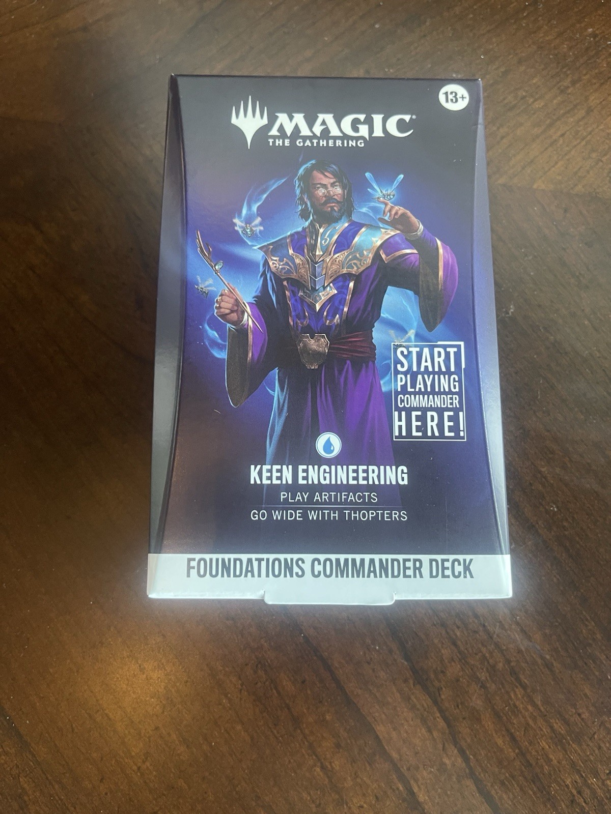 Magic The Gathering Foundations Commander Deck Keen Engineering MTG NEW Magic The Gathering Foundations Commander Deck Keen Engineering MTG NEW