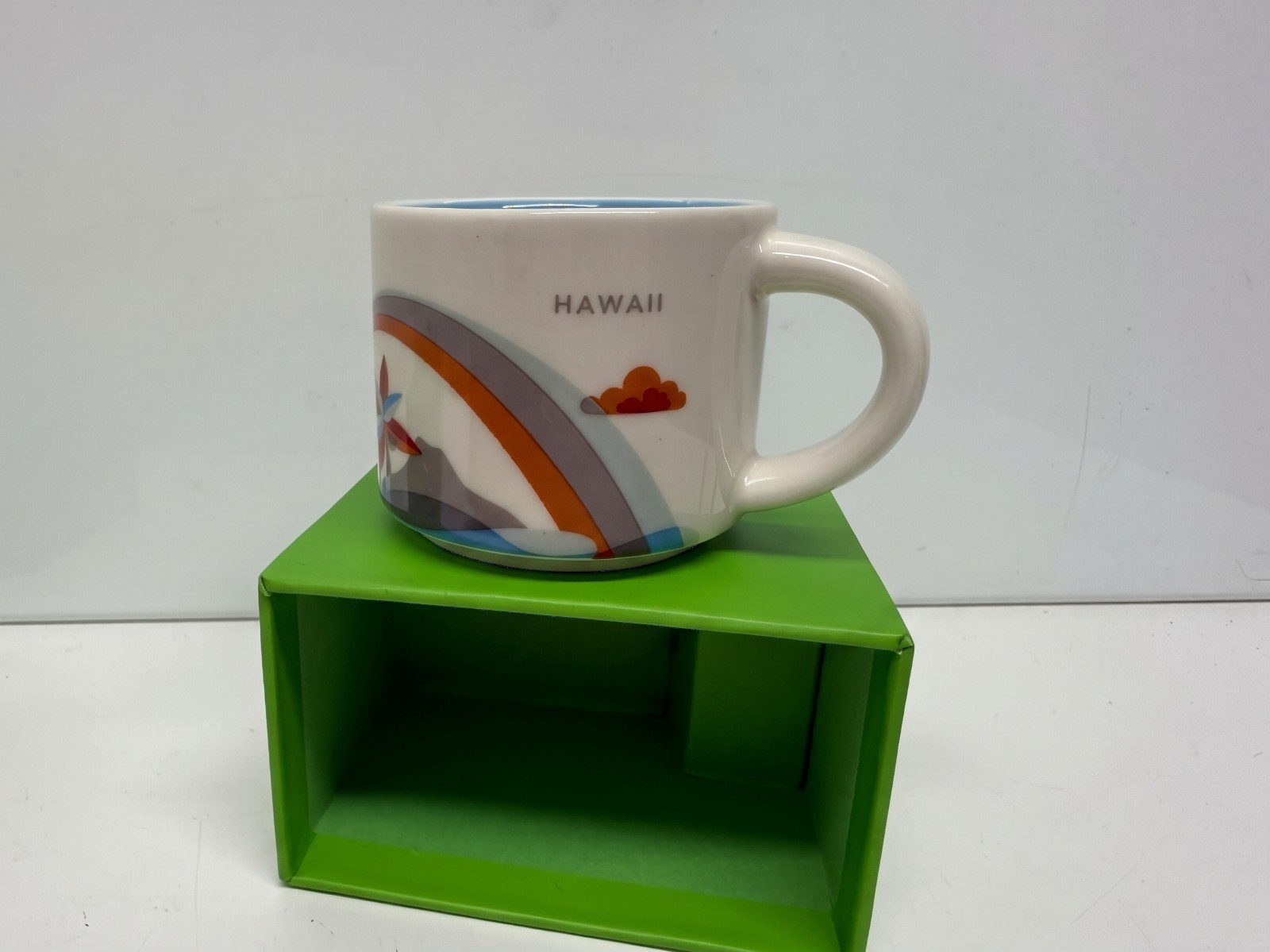 STARBUCKS YOU ARE HERE ESPRESSO ORNAMENT HAWAII COLLECTIBLE 2 OZ MUG No String STARBUCKS YOU ARE HERE ESPRESSO ORNAMENT HAWAII COLLECTIBLE 2 OZ MUG No String