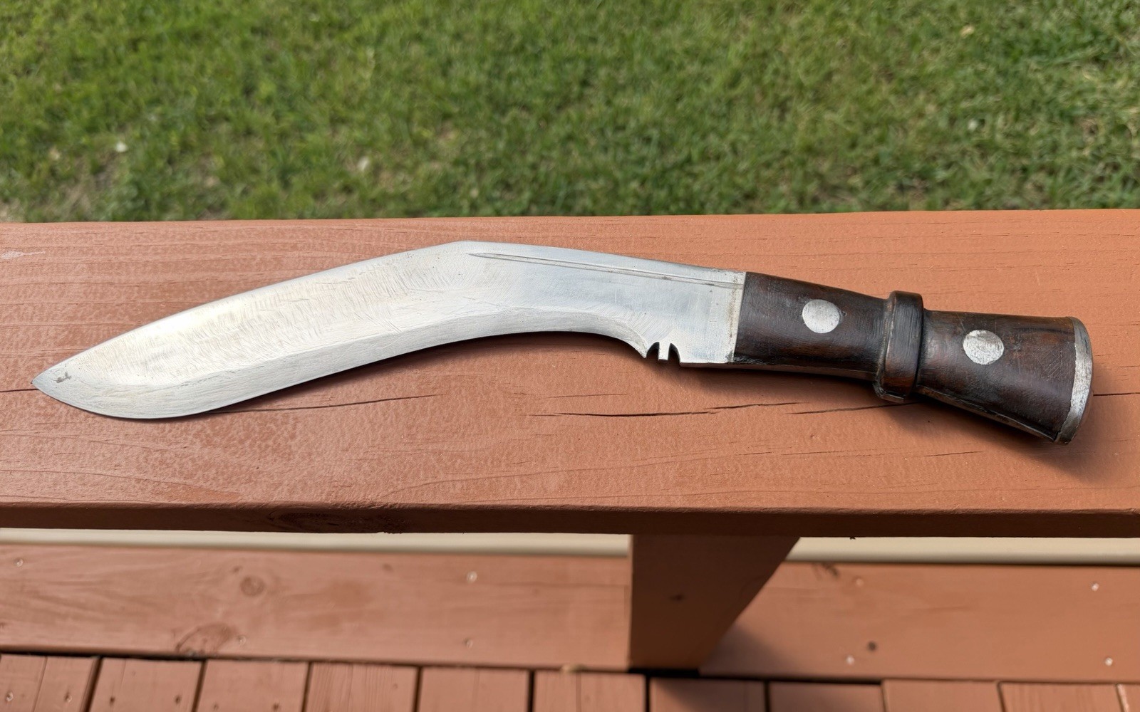 ANTIQUE 19th CENTURY BRITISH INDIA KUKRI GURKHA FIGHTING KNIFE SWORD W/ SHEATH ANTIQUE 19th CENTURY BRITISH INDIA KUKRI GURKHA FIGHTING KNIFE SWORD W/ SHEATH