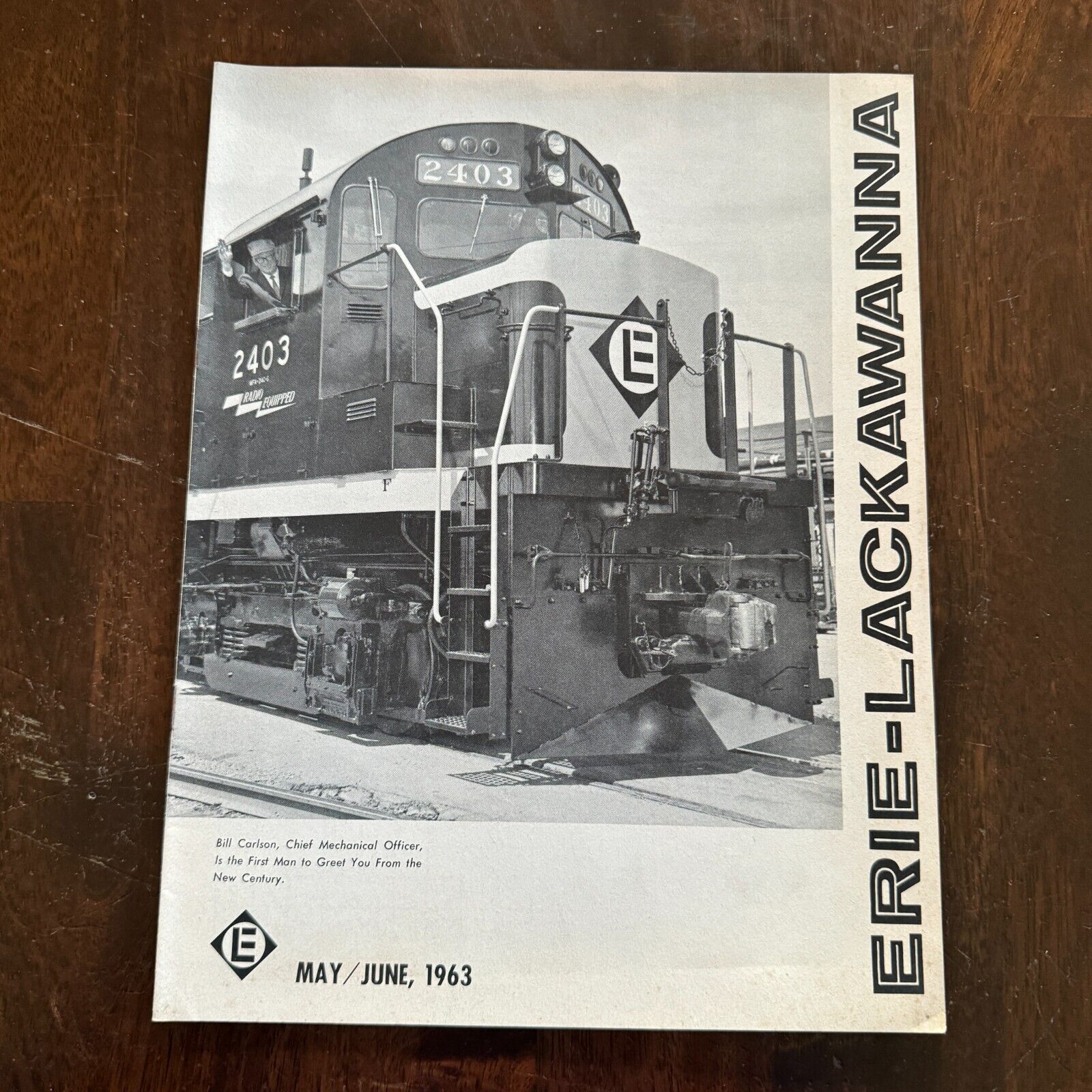 Erie-Lackawanna Railroad Magazine May Jun 1963 Railway RR Employee Century 424