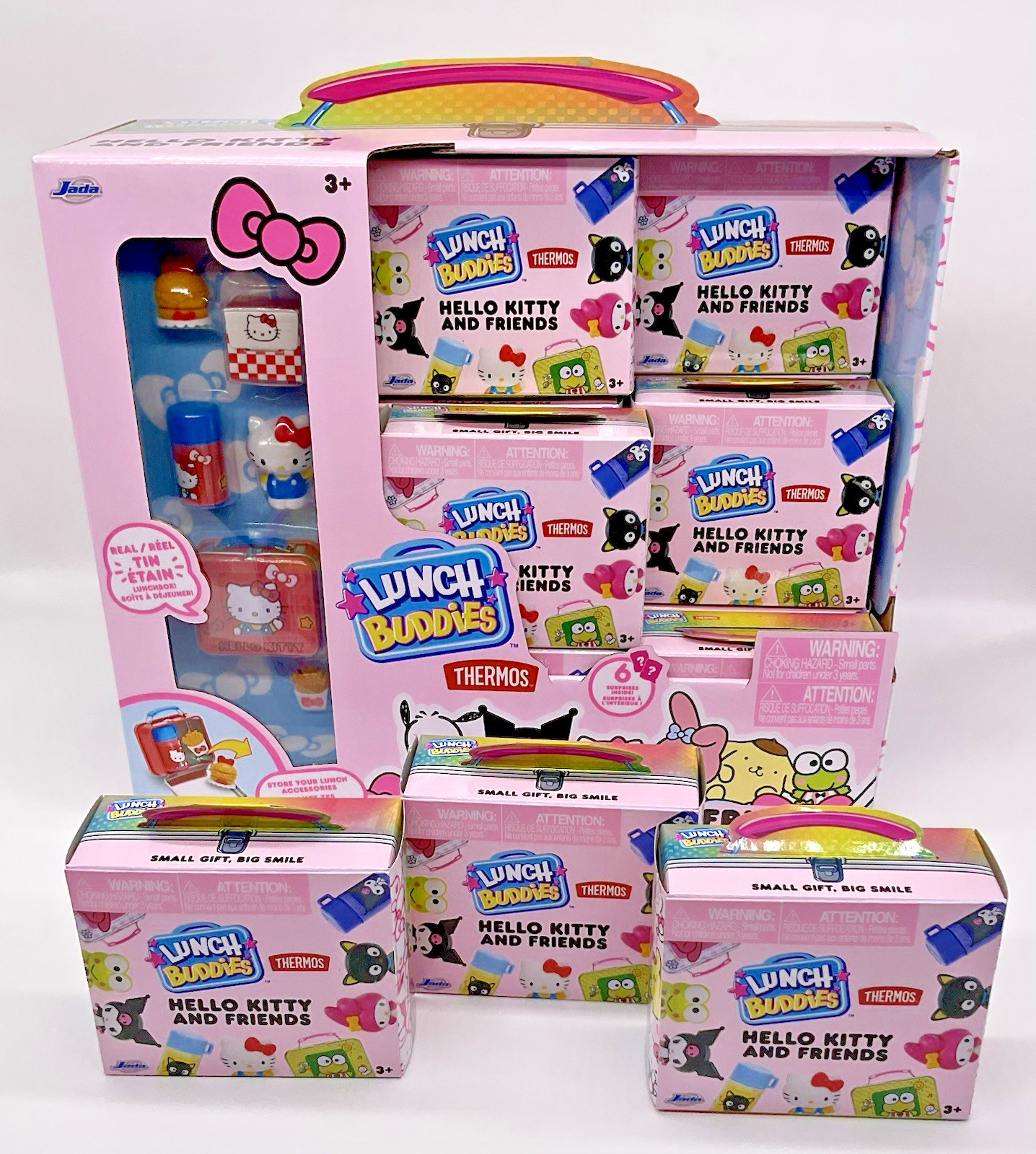 Lunch Buddies Hello Kitty and Friends Blind Box 2026 Jada Toys READ Chance Chase Lunch Buddies Hello Kitty and Friends Blind Box 2026 Jada Toys READ Chance Chase