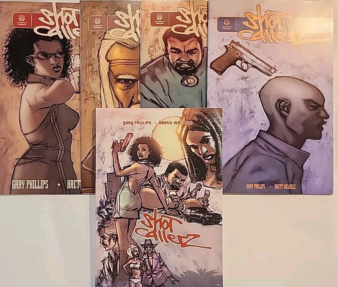 SHOT CALLERZ TPB + COMPLETE  Comic SET 1-4  ONI PRESS  2002 NM-M Graphic Novel