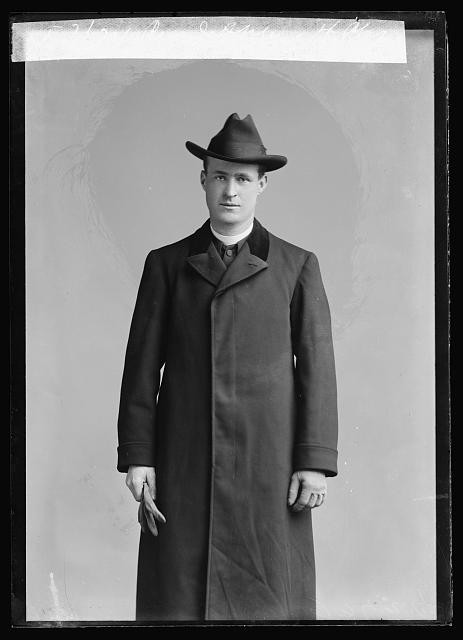 Photo:Rev. J.A. Myer Portrait in Coat and Hat 1903-1905 Photo:Rev. J.A. Myer Portrait in Coat and Hat 1903-1905