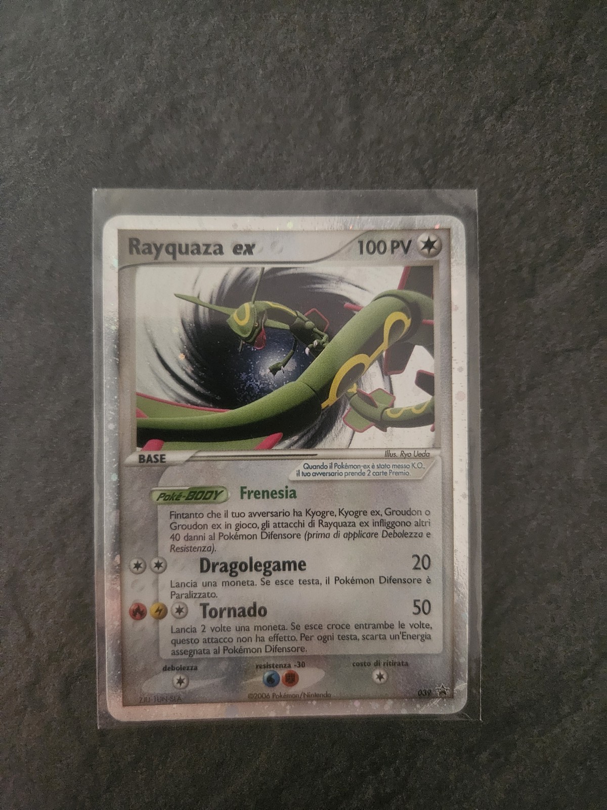 Rayquaza ex EX 039 Holo Ita Exellent- Rayquaza ex EX 039 Holo Ita Exellent-