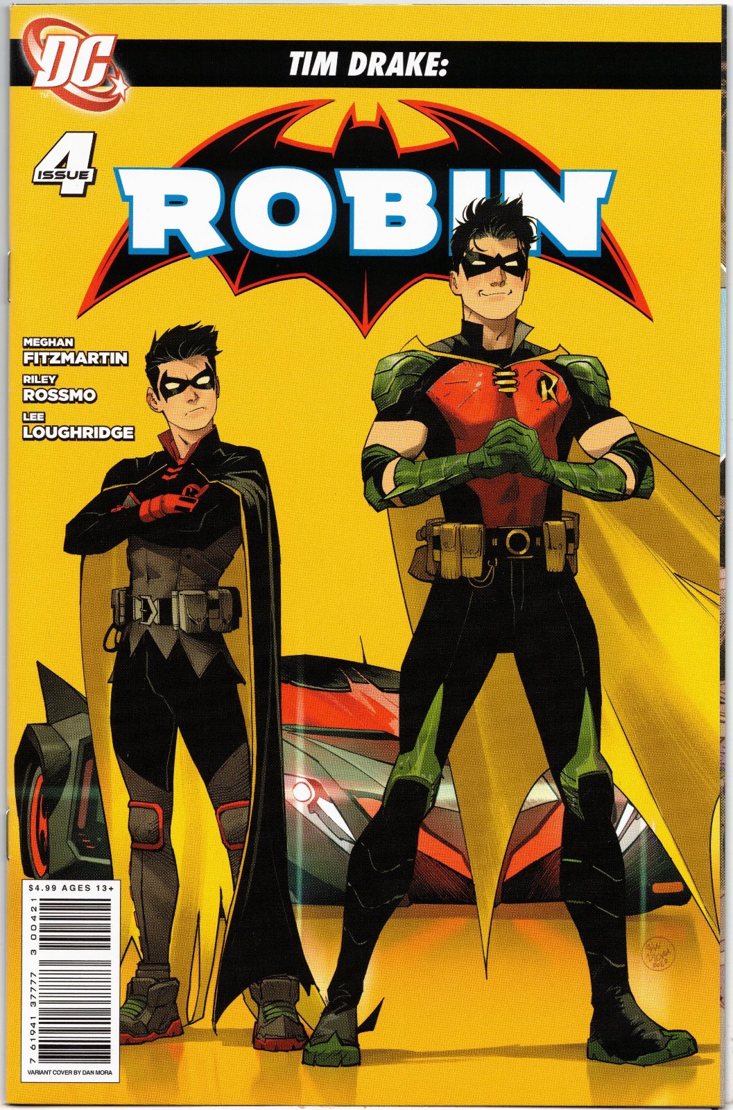 Tim Drake: Robin #4 - Dan Mora Variant - DC Comics 2023 NM/VF HTF Cardstock Tim Drake: Robin #4 - Dan Mora Variant - DC Comics 2023 NM/VF HTF Cardstock