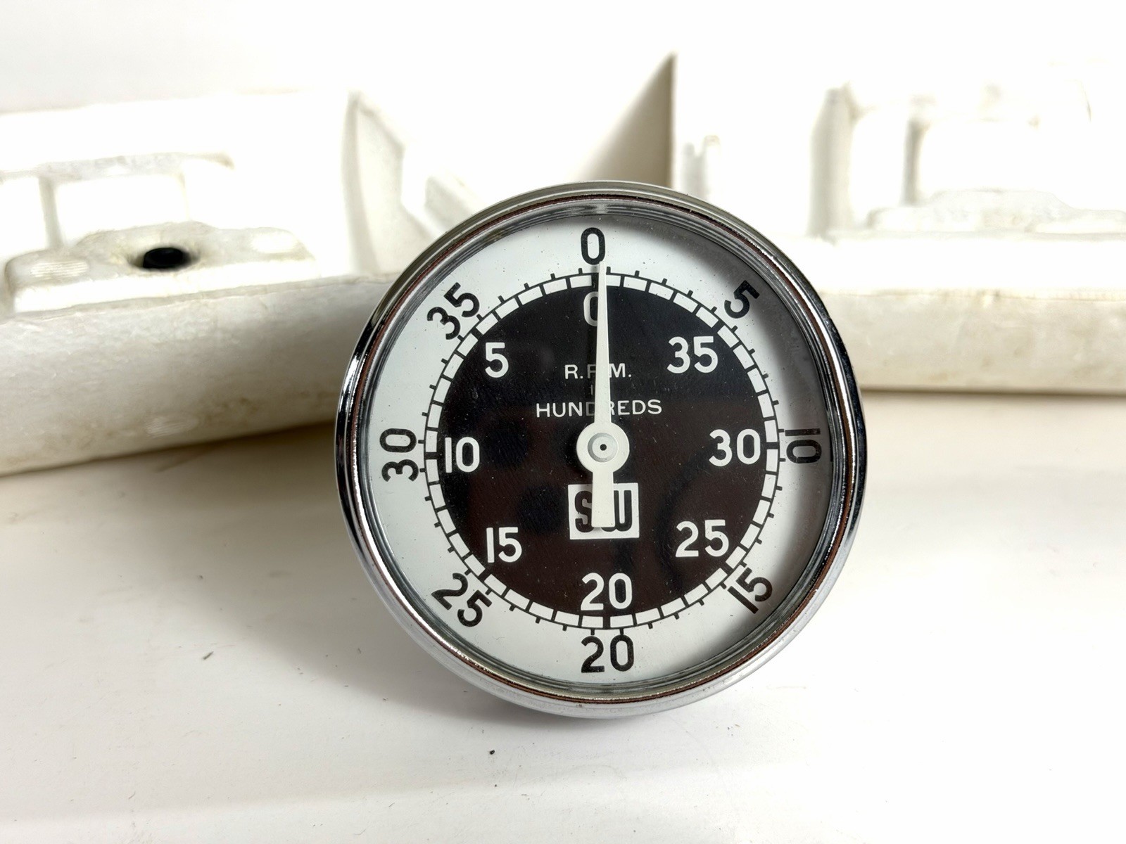 NOS Vintage Stewart Warner Hand Held Tachometer w/ Original Box NOS Vintage Stewart Warner Hand Held Tachometer w/ Original Box