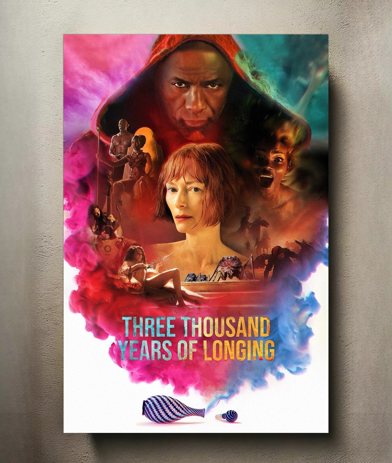 Three Thousand Years of Longing 8x12 Metal Movie Poster Sign Three Thousand Years of Longing 8x12 Metal Movie Poster Sign