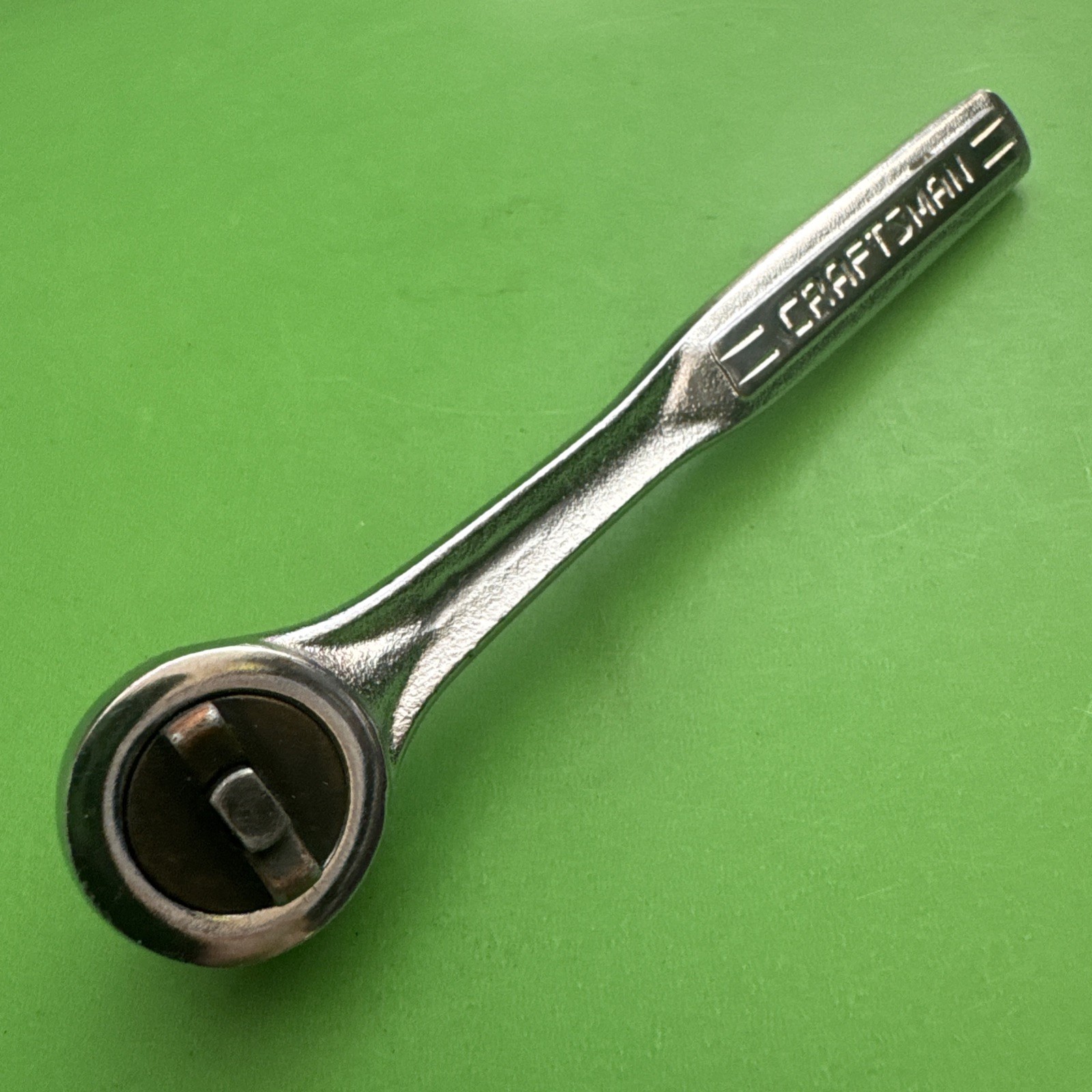 Vintage Craftsman USA 1/4" Drive Quick Release Thumb Wheel Ratchet -V- 43178 Vintage Craftsman USA 1/4" Drive Quick Release Thumb Wheel Ratchet -V- 43178