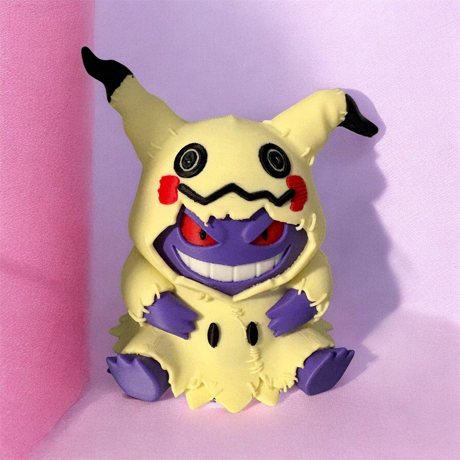 Gengar Dressed As Mimikyu Pokemon Figurine 5in tall Gengar Dressed As Mimikyu Pokemon Figurine 5in tall