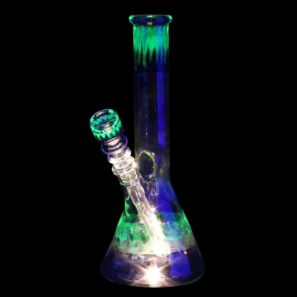 Chameleon Glass Terrestrial Series Color Change UV Water Pipe ? Beaker