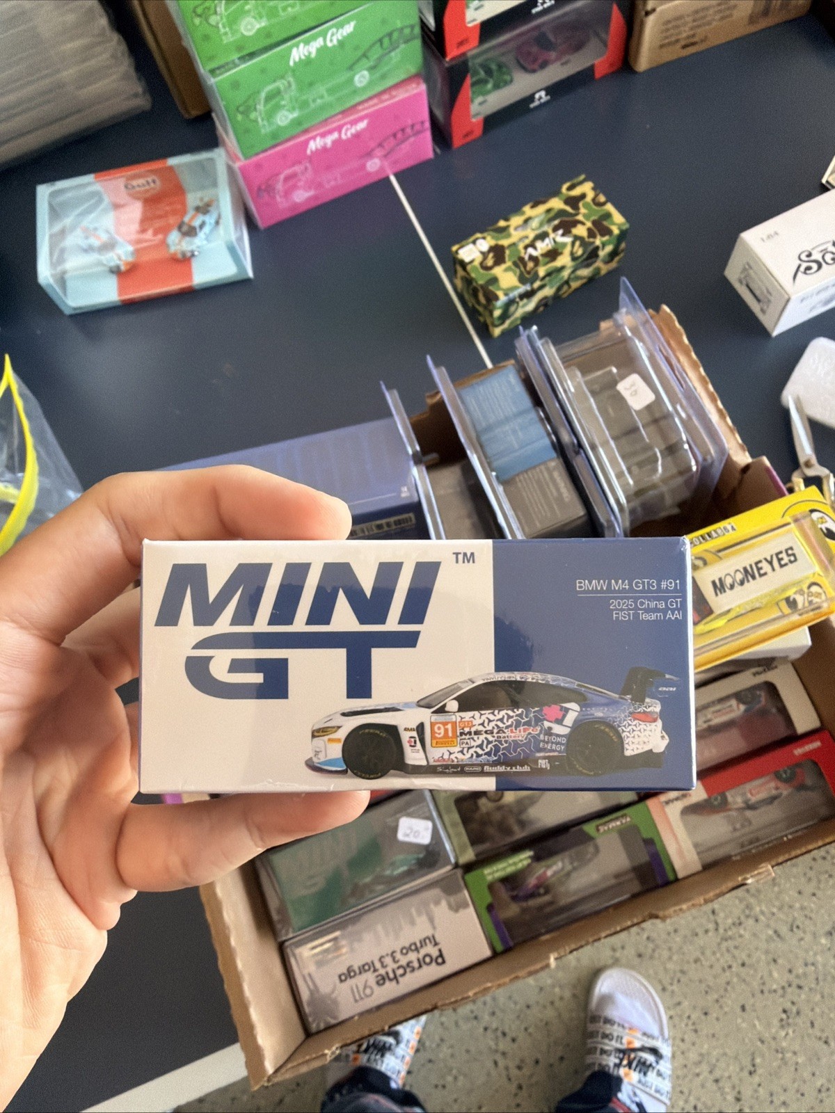 Mini GT 1108 BMW M4 GT3 #91 FIST Team AAI 2025 China GT Dongguan Flagship Store Mini GT 1108 BMW M4 GT3 #91 FIST Team AAI 2025 China GT Dongguan Flagship Store