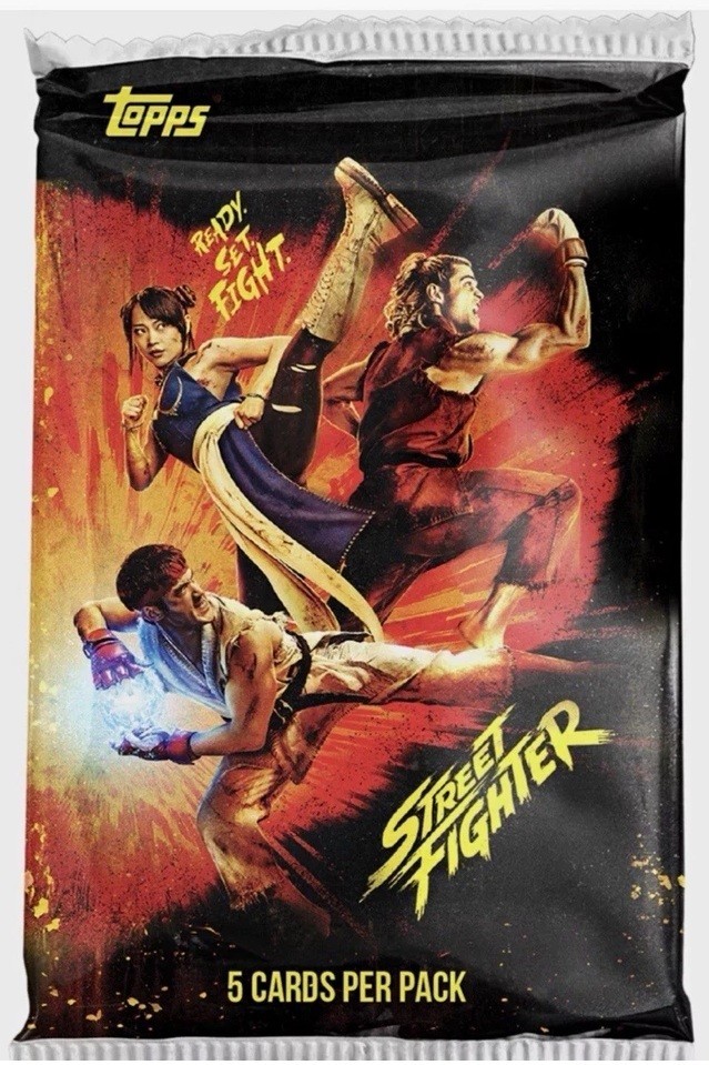 2026 Topps X Street Fighter Sealed Pack (5 Cards/1 Parallel Per Pack) PRE-ORDER 2026 Topps X Street Fighter Sealed Pack (5 Cards/1 Parallel Per Pack) PRE-ORDER