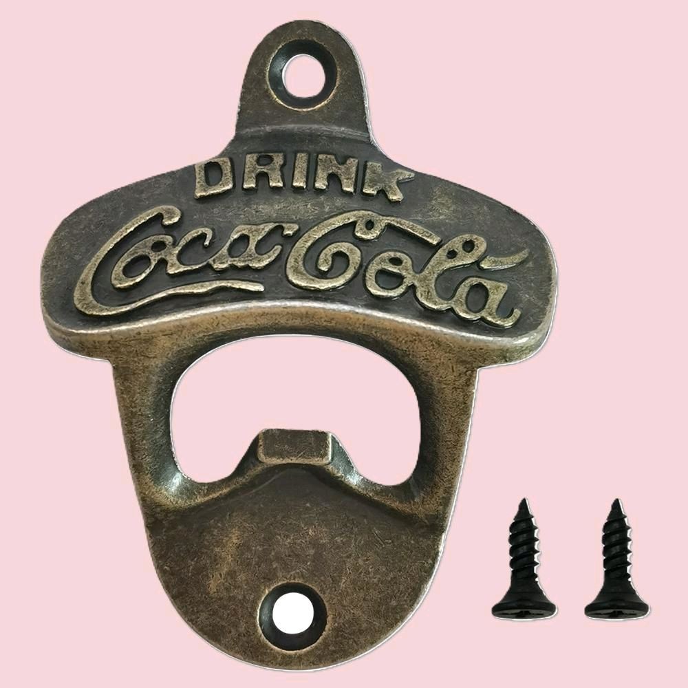 Coca-Cola Vintage Wall Mount Bottle Opener Coca-Cola Vintage Wall Mount Bottle Opener