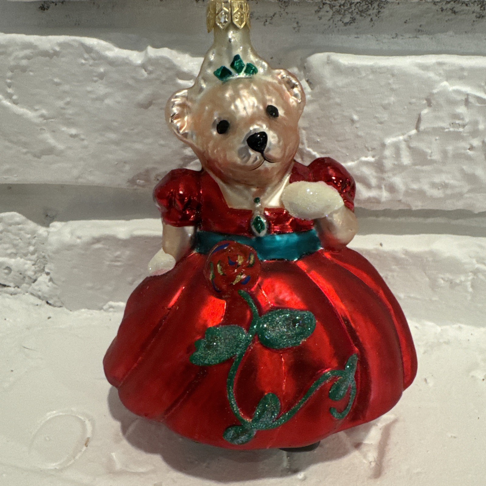 1999 CHRISTOPHER RADKO MUFFY VANDER BEAR GRAND VANDERBALL 5.5" ORNAMENT